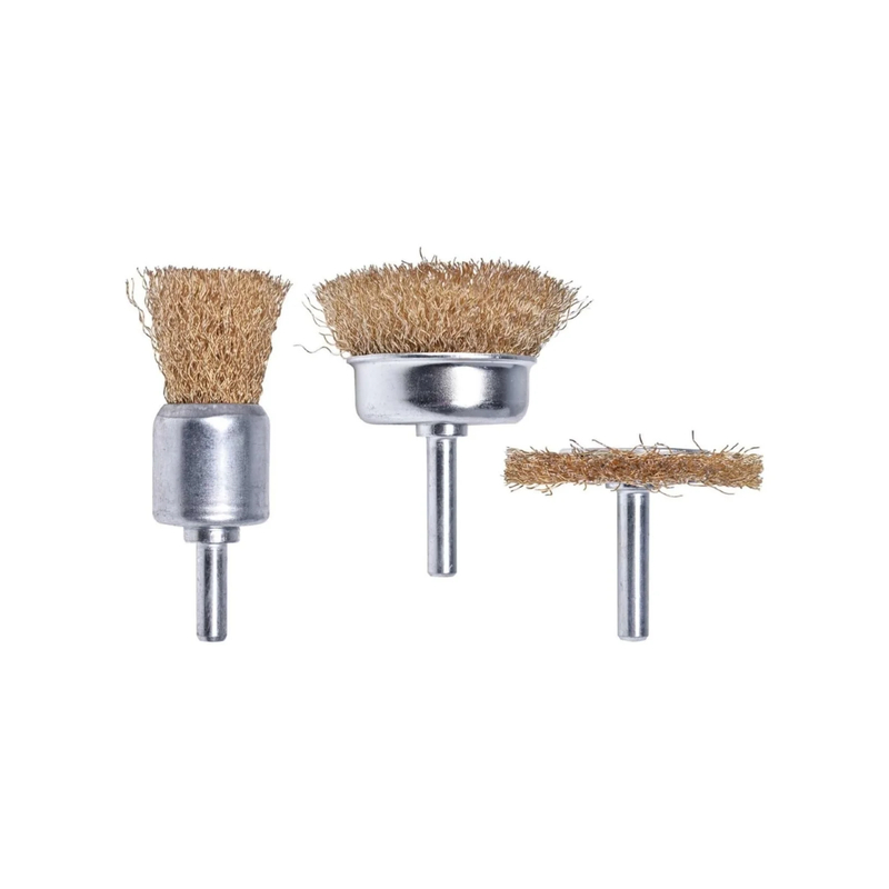 JG ESCOVA ACO 3 PCS HASTE - 1 - 1,5 - 2 FERTAK