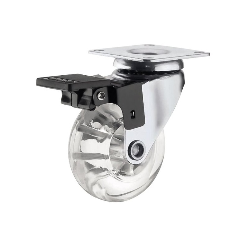 RODIZIO GEL GIRA C/TRAVA 35MM FERTAK