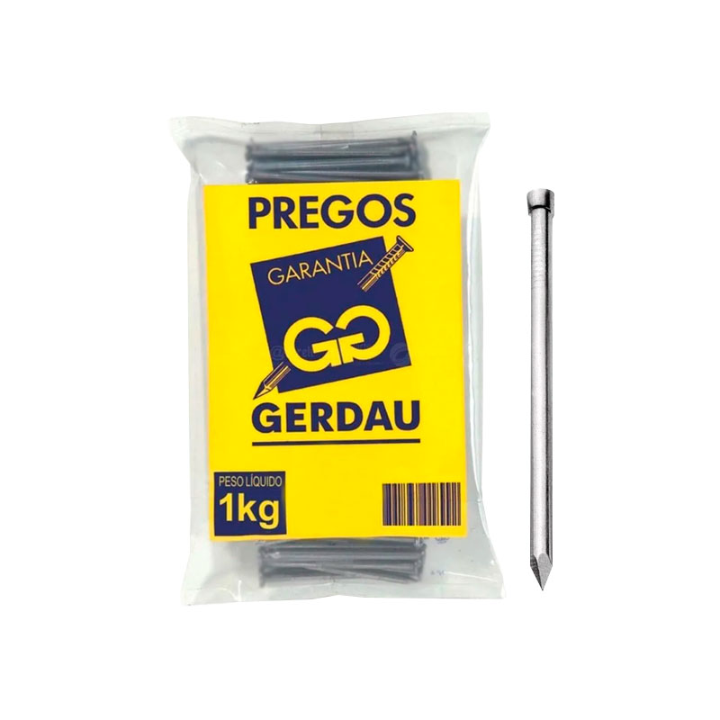 PREGO GERDAU S/C 13 X 18 - KG