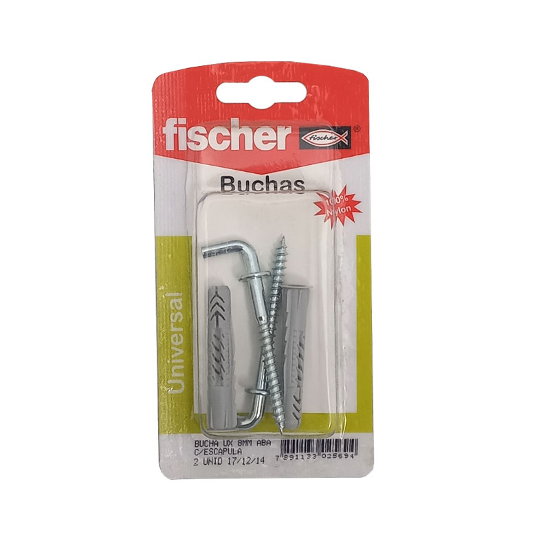 CARTELA BUCHA UX8 C/ ESCAPULA FISCHER