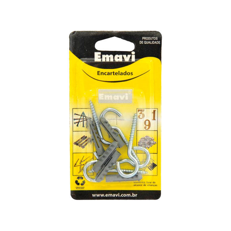 CART.EMAVI GANCHO C/BUCHA 06 C/05