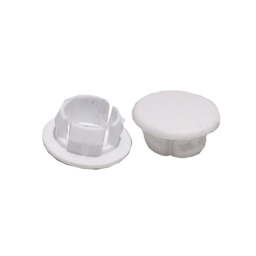 TAPA FURO ESQUAD 3/8 C/100 BRANCO