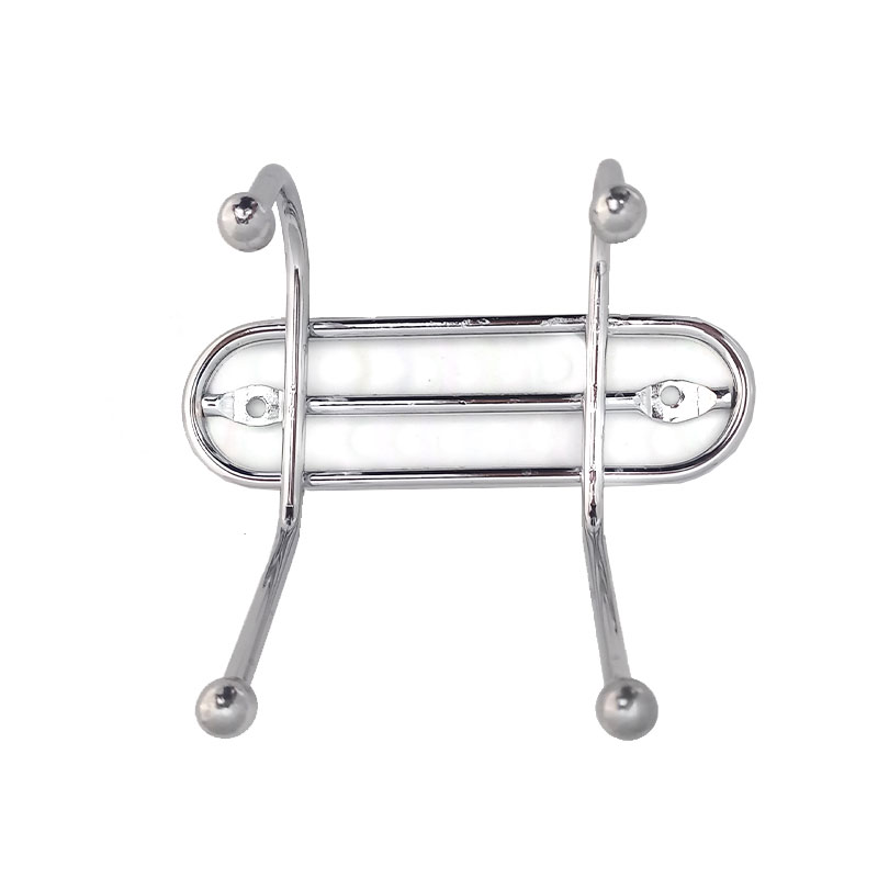 GANCHO MULTIUSO 2 PONTAS CROMADO