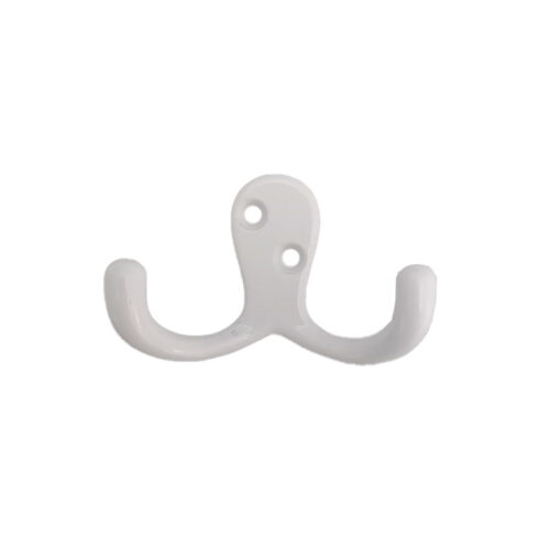 GANCHO DUPLO BRANCO CARTER