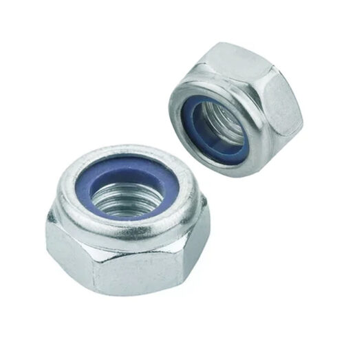 PORCA TRAV. NYL.1/4 G2 ZB