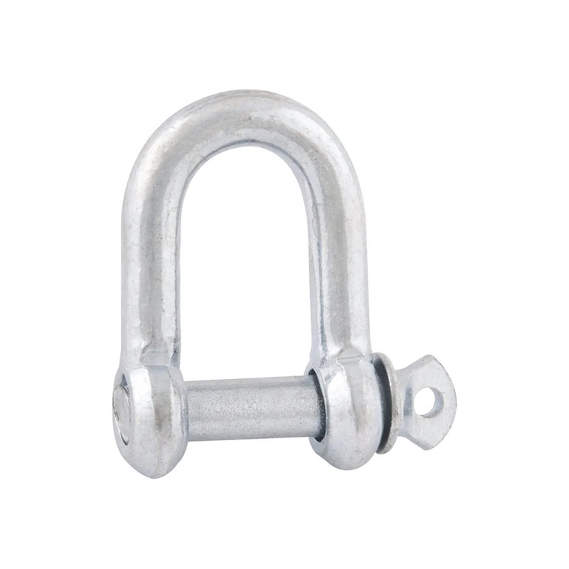 MANILHA RETA C/PINO ROSCADA 1 ACO CARBONO 1045 FORJ RR-6271D