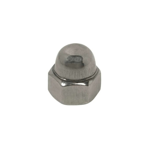 PORCA CALOTA 304 UNC 1/4 INOX POL