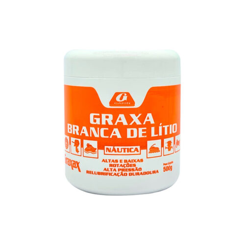 GRAXA BRANCA LITIO PURA 500 GRS