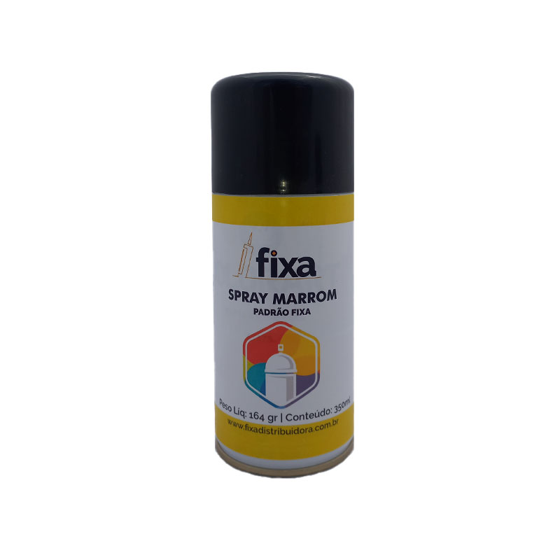 TINTA SPRAY ESQUADRIA FIXA MARROM RAL8014 350ML