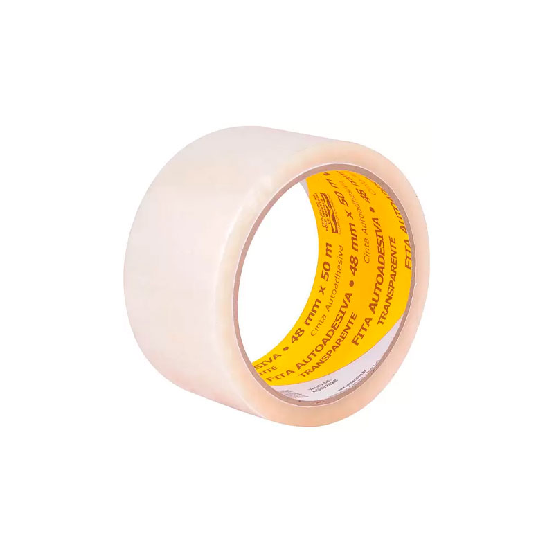 FITA ADESIVA TRANSPARENTE 48MMX050M FIXA