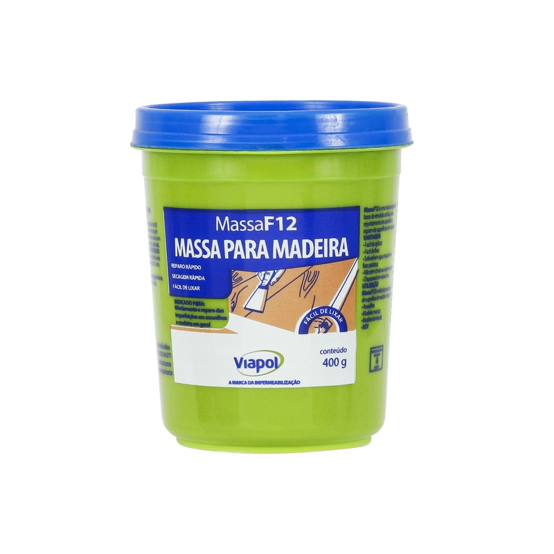 MASSA F12 MADEIRA 400GR MARFIM