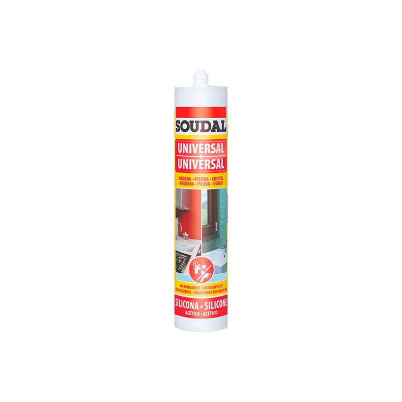 SILICONE ACETICO MULTIUSO SOUDAL BRONZE 280ML