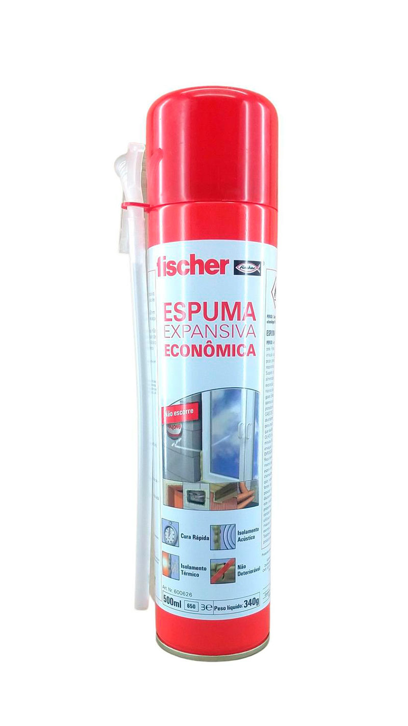 ESPUMA EXPANSIVA 500ML/340GR-ECO FISCHER