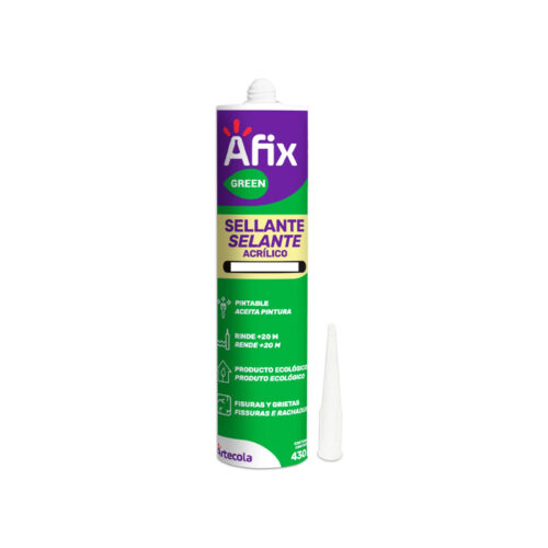 SELANTE ACRILICO AMENDOA BASE DAGUA 430G AFIX