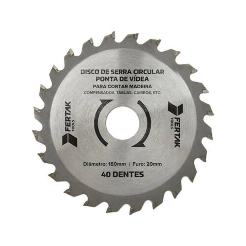 SERRA CIRCULAR 20.0 X 180 X 40T W FERTAK
