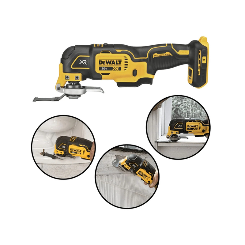 MULTI FERRAM OSCILANTE XR BRUSH 20V 3VEL DCS356B DEWALT