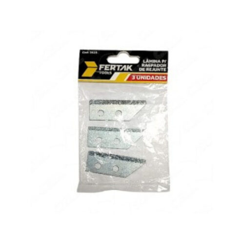 LAMINA P/ RASPADOR DE REJUNTE 3 PCAS FERTAK