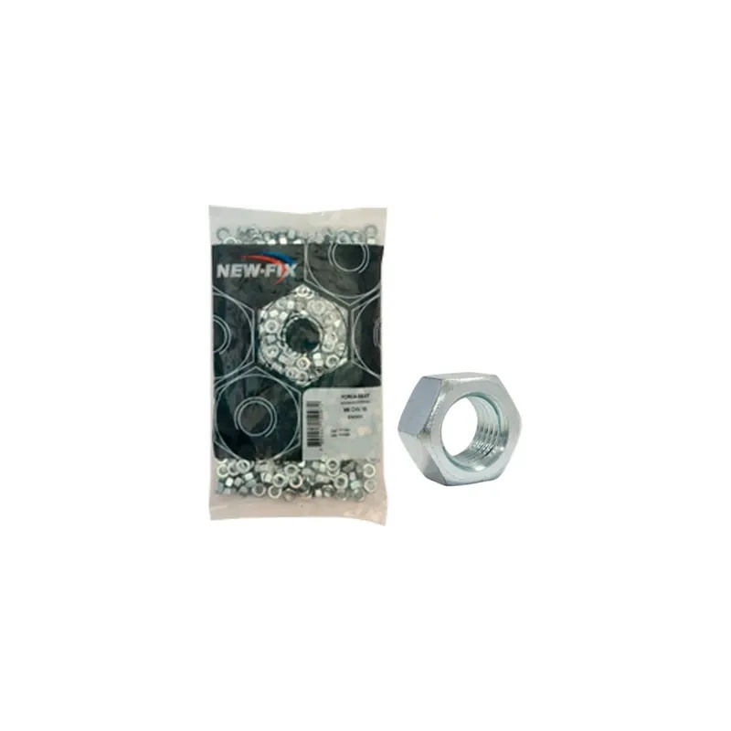 PORCA SEXT. 7/8 UNC CHV 1.5/16 ZB