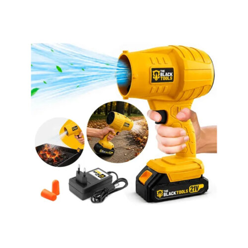 SOPRADOR FOLHAS TURBO PORTATIL 21V C/ 2BAT BLACKTOOLLS