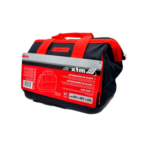 BOLSA FERRAMENTAS 14 BOLSOS  FUNDO PLAST 305X190X230MM MTX