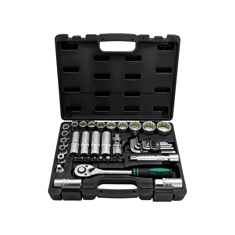 JG FERRAMENTAS ENCAIXE DE 1/2 - 41 PCS CROMO VANADIO STELS