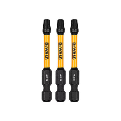 BITS PONTEIRA TORX T25 FLEXTORQ 2.1/4-60MM C/ 03PCS DEWALT